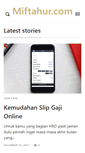 Mobile Screenshot of miftahur.com